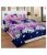 Bedsheet Poly Cotton Double Bedsheet with 2 Pillow Covers ( 228 cm x 228 cm )